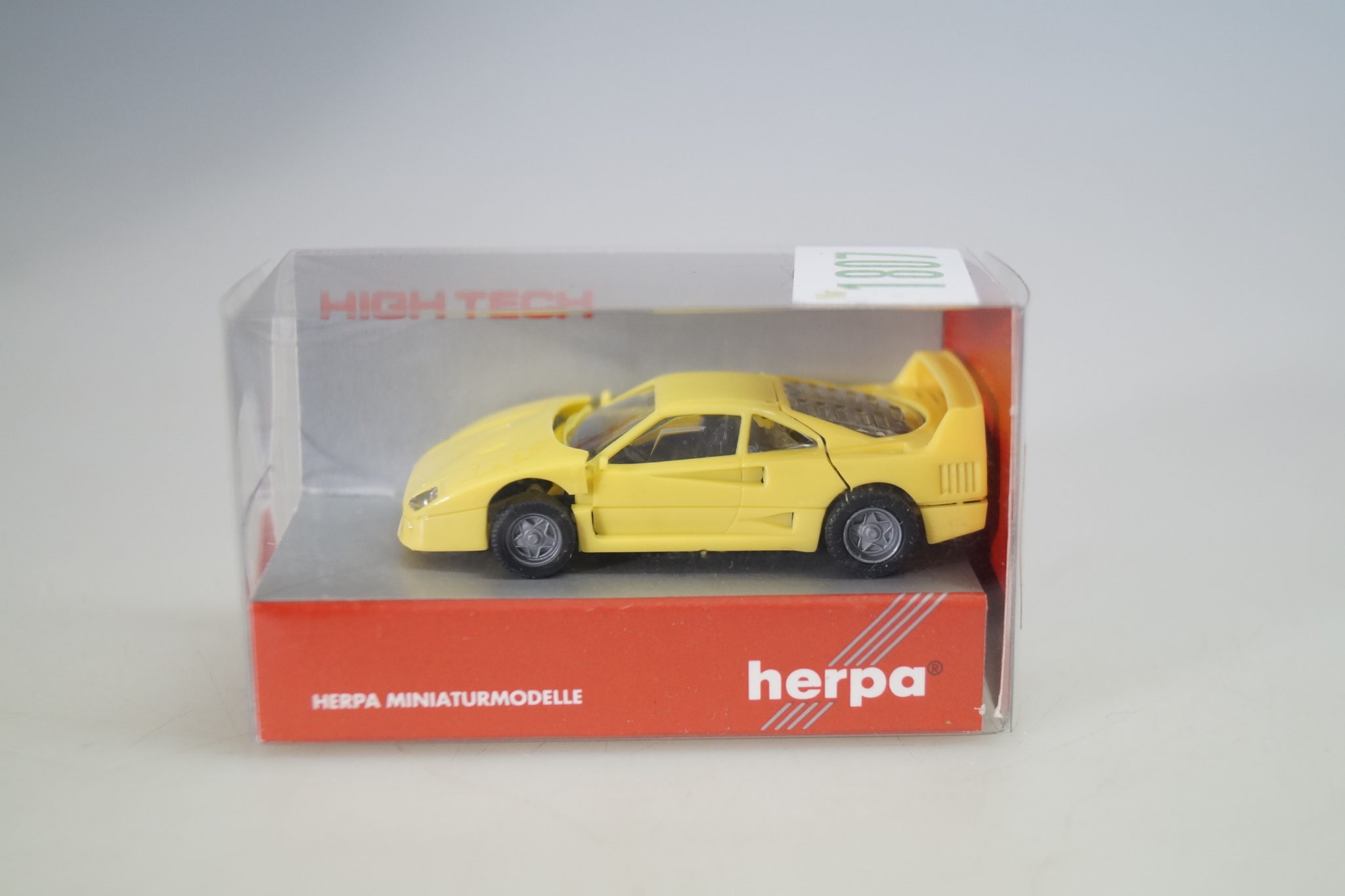 1:87 Herpa 025478 Ferrari F40 gelb, neu - gearontologist