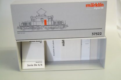 h0 Märklin 37522 E-Lok Serie De 6/6 SBB Seetal-Krokodil, neu – Bild 2