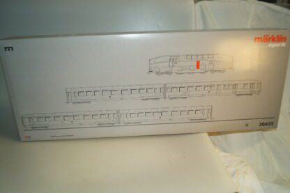 h0 Märklin 26610 Henschel-Wegmann-Zug, neuw./ovp