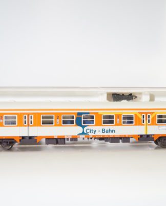 H0: Fleischmann 5124K Personenwagen 1./2.Kl. ‘CITY-BAHN’, top/ovp