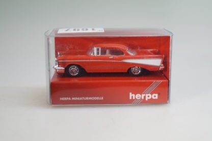 1:87 Herpa 021982 Chevrolet Bel-Air rot, neu