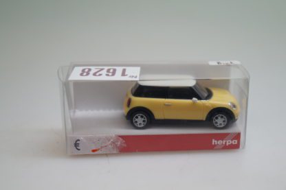 1:87 Herpa 023603 Mini Cooper gelb, neu