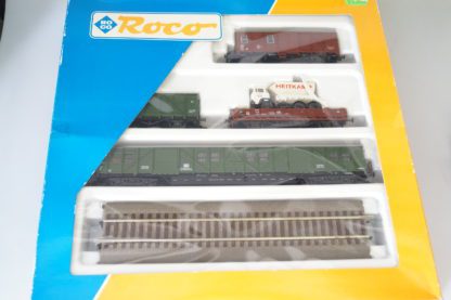 h0 Roco 44023 Bauzugwagen-Set, neuw./ovp – Bild 2