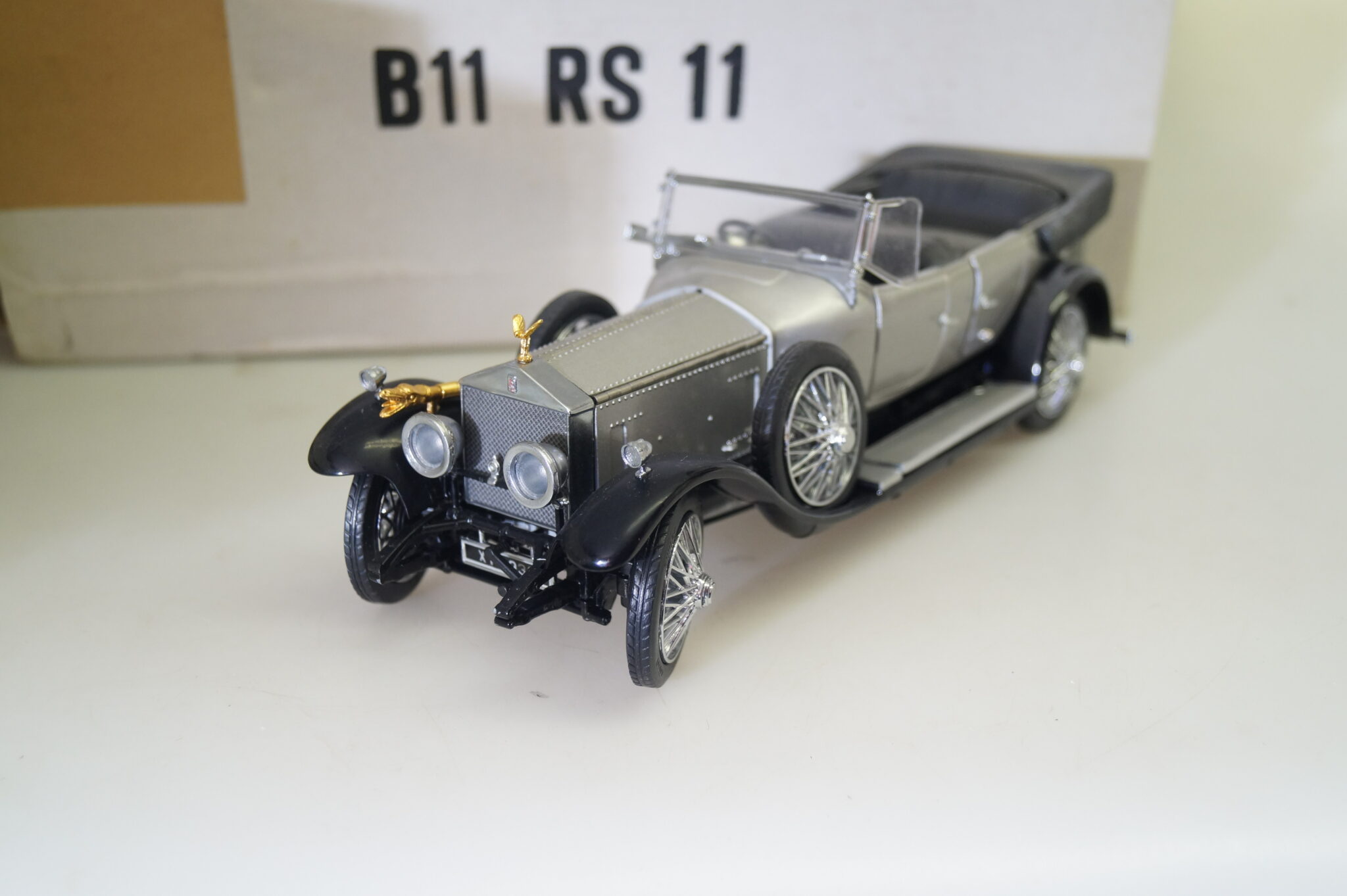 1:24 Franklin Mint B11RS11 Rolls Royce Silver Ghost, top/OVP – Bild 2