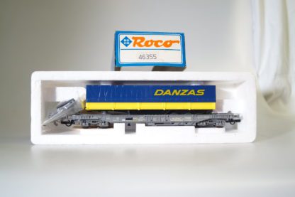 h0 Roco 46355 Taschenwagen DANZAS, neuw./ovp