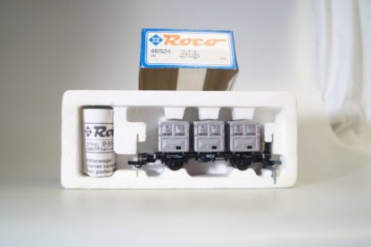 h0 Roco 46524 Behältertragwagen Von Haus Zu Haus, neuw./ovp