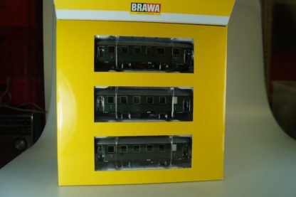 H0 Brawa 45502: 3er-Set Nebenbahnwagen Ci 33 DB -  neu