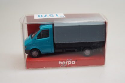 1:87 Herpa 042550 MB Sprinter Pri./Pla. grün, neu