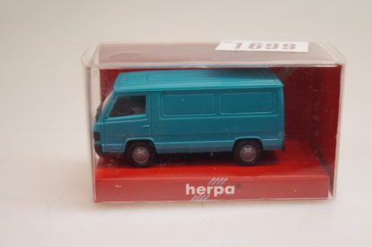 1:87 Herpa 041393 MB 100 Kasten türkis, neu
