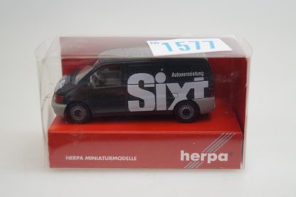 1:87 Herpa 043793 MB Vito Kasten SIXT, neu