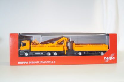 1:87 Herpa 303057 MB Antos Baustoff-Hängerzug, neuw./ovp
