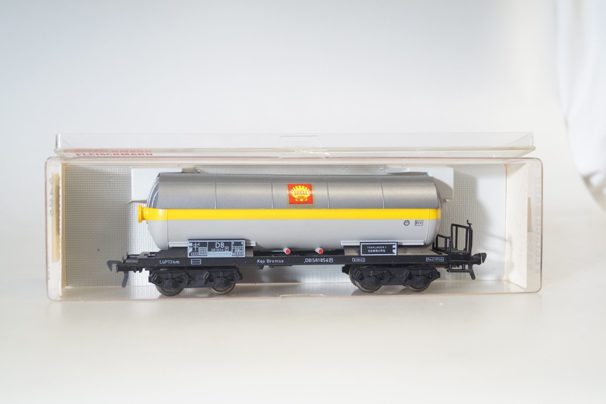 Wagon Citerne Shell – Fleischmann 1499 SH – Échelle HO (1/87) – Occasion