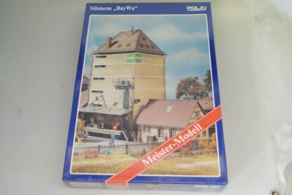 H0: Pola Bausatz Meister-Modell 844 Siloturm BayWa, neu