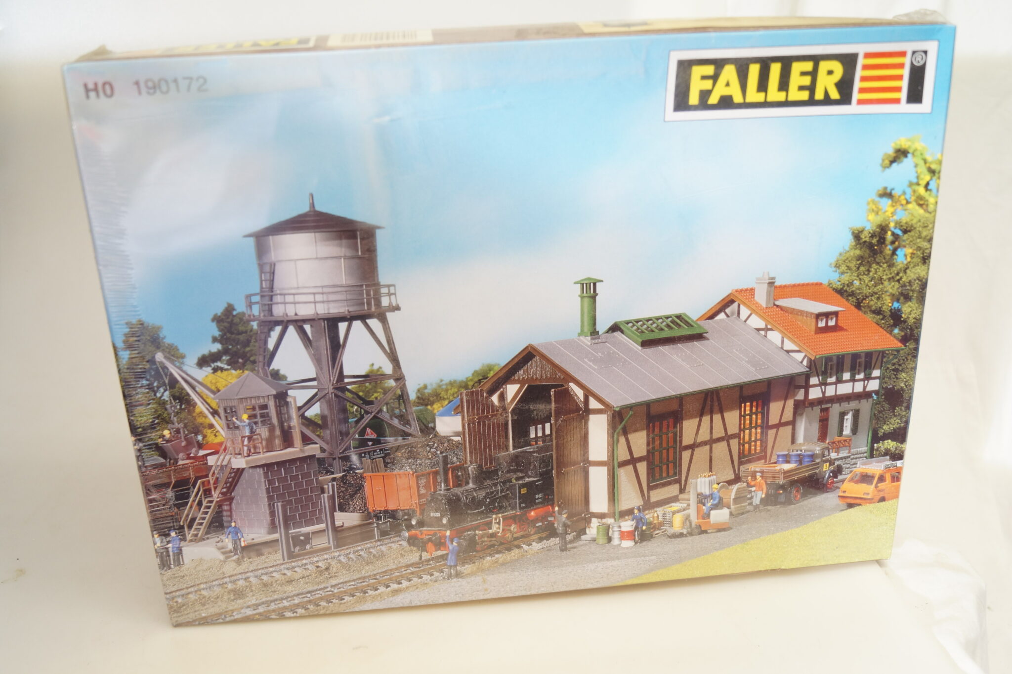 H0: Bausatz Faller 190172 Bahnbetriebswerk-Set, Neu - Gearontologist