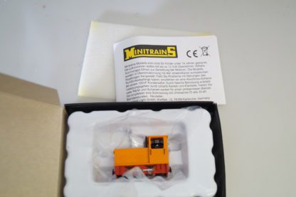 Schmalspur h0e Minitrains 2024 Diesellok Ns2f orange, neu