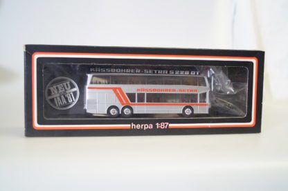 1:87 Herpa Doppelstock-Reisebus Kässbohrer-Setra IAA '81, neuw./ovp