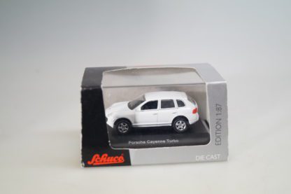 1:87 Schuco: 25440 Porsche Cayenne Turbo weiss, neu