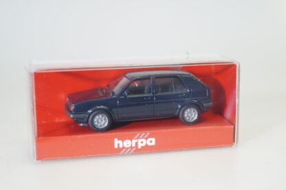 1:87 Herpa (2048/020480) VW Golf II nacht-blau - neu