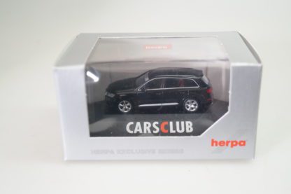 1:87  Herpa exclusiv 920421 CarsClub Audi Q7 schwarz, neu