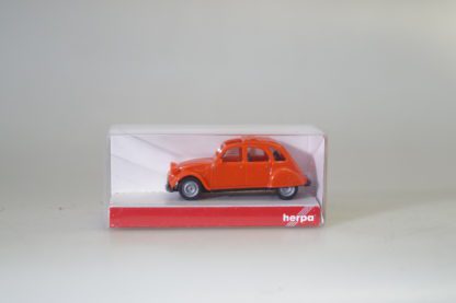 1:87 Herpa 020824 Citroen 2CV korall-rot, neuw./ovp