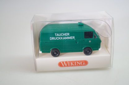 1:87 Wiking 104 17 27 VW LT 28 Polizei Taucher-Druckkammer, neu