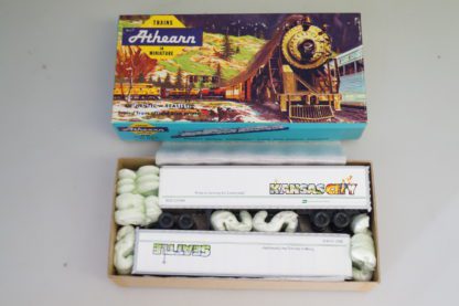1:87 Athearn 2x City Trailer BN Seattle&Kansas City, top