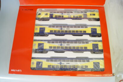 AC! h0 Hobbytrade 73030 Doppelstockwagen-Set Metronom, neuw./ovp