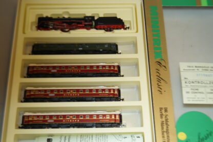 Spur N: Minitrix 11088 DR-Schlafwagenzug D 70 1934, neuw./ovp – Bild 2