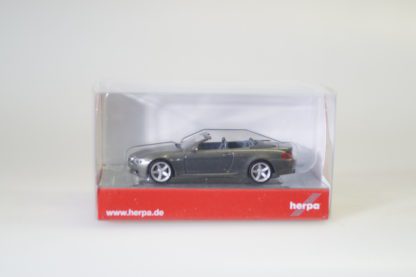 1:87 Herpa 033657 BMW M6 Cabrio grau-met., neuw./ovp