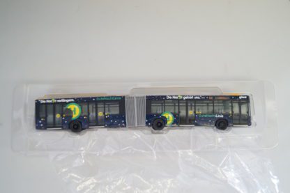 1:87 VK-Modelle Gelenkbus DVB Die Nacht Gehört Uns, neuw./Teil-VP