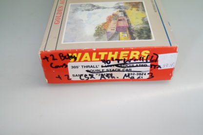 h0 Walthers US Cont.Wagen/Maxi Trailer 4 St. CSX/TTX + Ladung, gebraucht/ovp – Bild 5