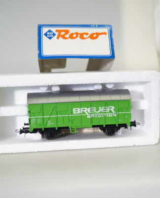 H0 Roco Güterwagen Spedition Breuer, top/ovp
