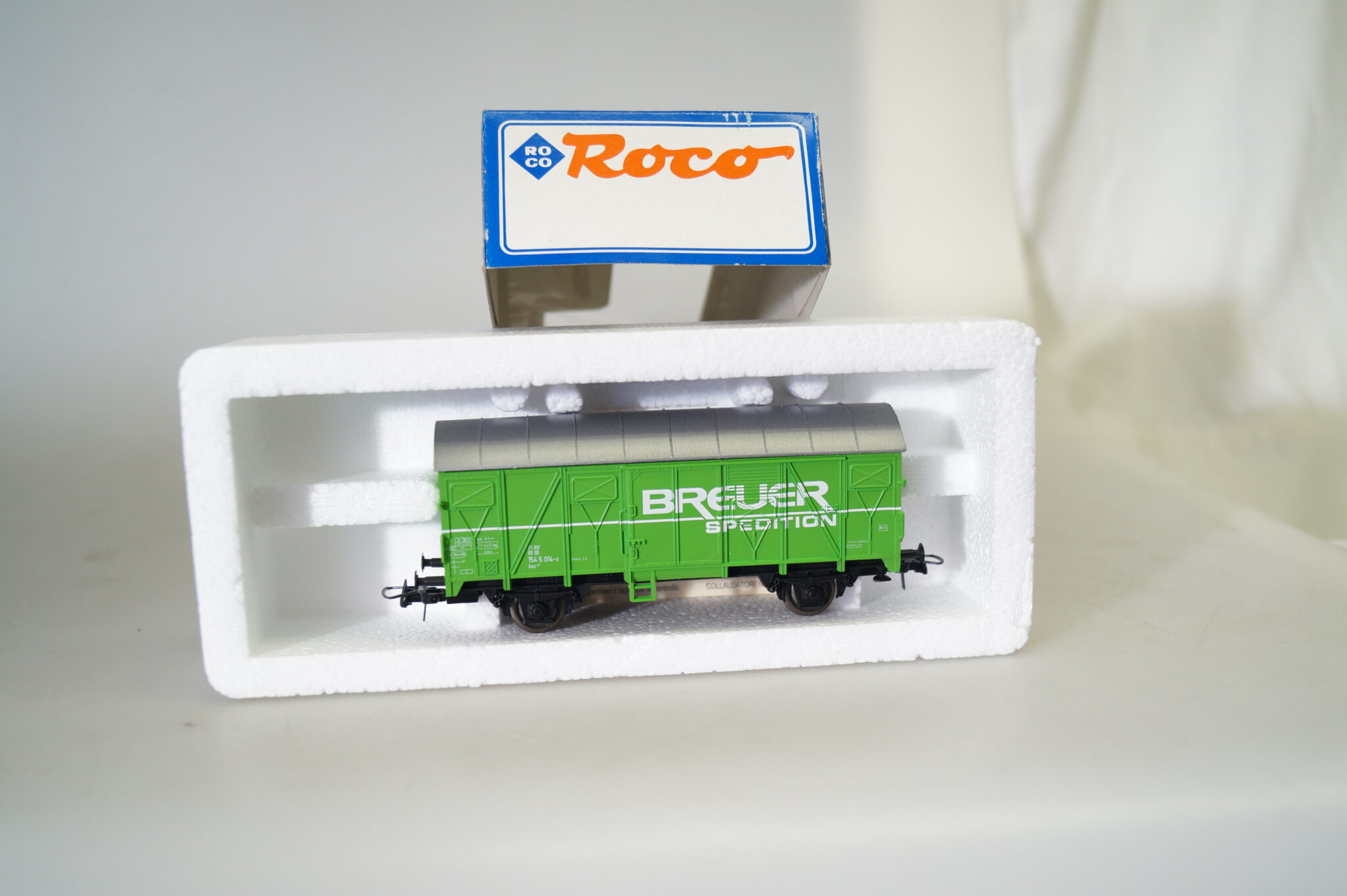 H0 Roco Güterwagen Spedition Breuer, top/ovp