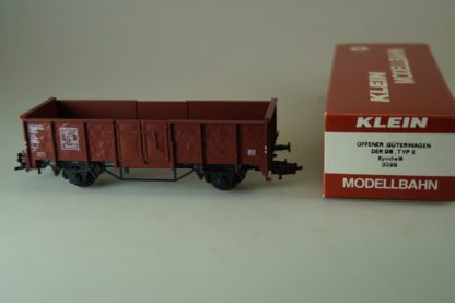 H0 Klein Modellbahn 3086: Güterwagen DB 'Omm53' - top/ovp