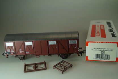 H0 Klein Modellbahn 3012: Güterwagen 'Gbs' - top/ovp