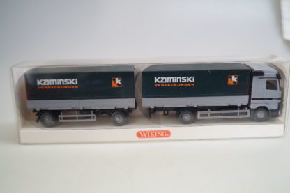 1:87 Wiking SOMO MB Actros HZ Kaminski, neu