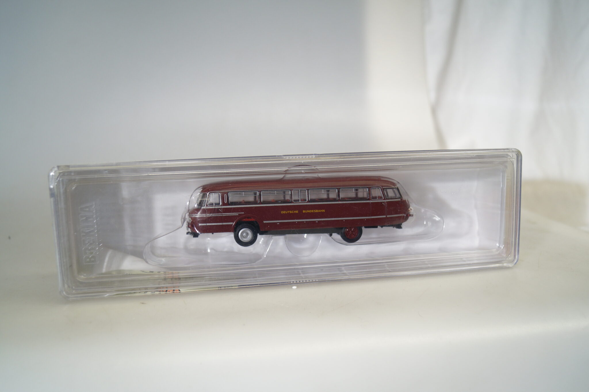 Bus Brekina NWF BS 300 Schi-Stra-Bus - Krombacher DB - Échelle HO 1:87 - Occasion