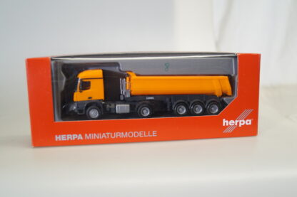 1:87 Herpa 304849 MB Arocs Kipper orange, neuw./ovp