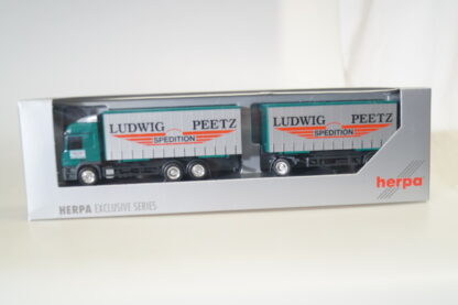 1:87  Herpa exclusiv MB Actros Hz Ludwig Peetz, neuw./ovp