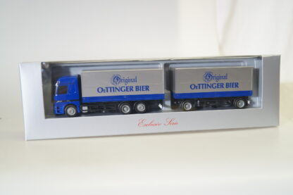 1:87  Herpa exclusiv MB Actros Hz Oettinger Bier, neuw./ovp