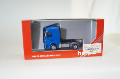 1:87 (147873) Herpa 148795 MB Actros 1858 Zm blau, neuw./Herpa-Vp