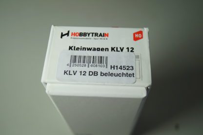 Spur H0 Hobbytrain H14523 Kleinwagen KLV 12 beleuchtet, neu – Bild 3