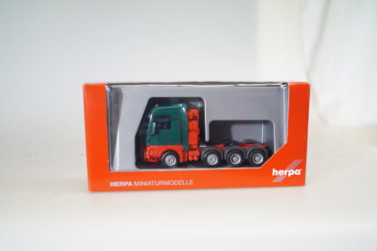 1:87 Herpa 304375 MAN Schwerlast Zm grün, neuw./ovp