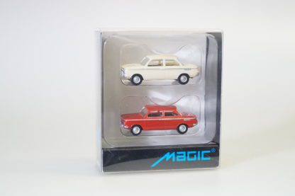 1:87 Herpa MAGIC 451604 Set 2x NSU TT elfenbein/dkl.rot, neuw./ovp
