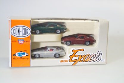 1:87 Herpa/Con-Cor 3x '63 Corvette, neuw./ovp