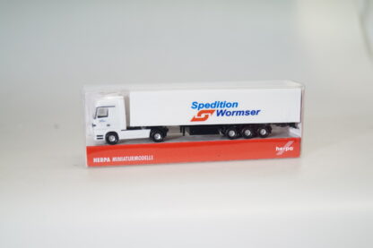 Spur N: Herpa 065481 MB Actros Sz Spedition Wormser - top/ovp