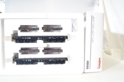 h0 Märklin 48666 Schwerlastwagen-Set Strangguss, neuw./ovp