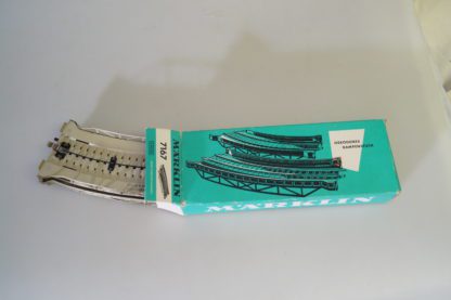h0 Märklin 7167 2x gebogenes Rampenstück Metall, top/ovp