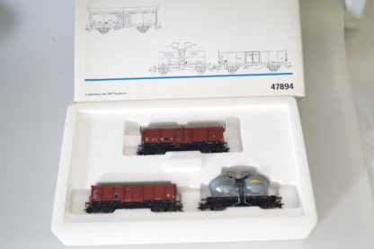 h0 Märklin 47894 3x Güterwagen SNCF, top/ovp
