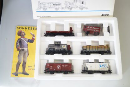 h0 Märklin 47895 Güterwagen-Set 650 Jahre Sonneberg, top/ovp